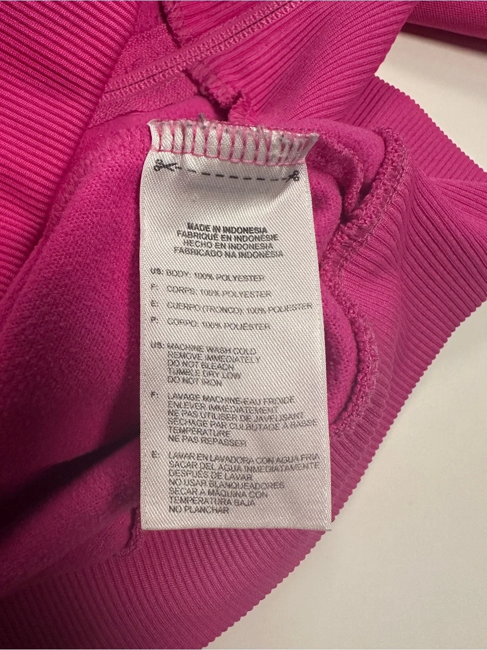 adidas Girls' Bright Pink Hooded Track Jacket with Chevron Stripes